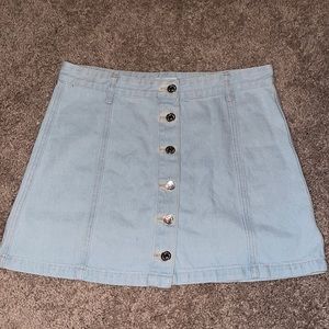 Forever 21 light blue Jean skirt